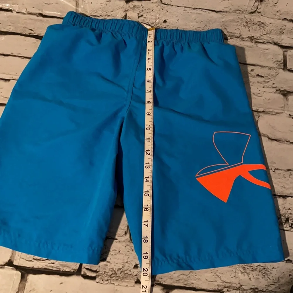 Boys UnderArmour Swim Trunks - like new